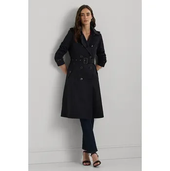 Dámský kabát Kabát Lauren Ralph Lauren tmavomodrá barva, 297951255 59X, vel. M