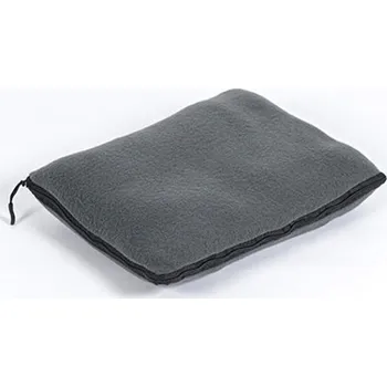 deka L-Merch Mikrofleecová deka a polštář 2v1 NT650 Grey 180 x 130 cm