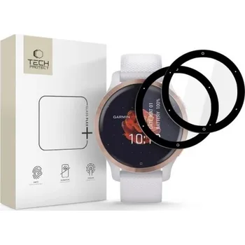 Tech-Protect | Tech-Protect Glass Flex 2x ochranné sklo na Garmin Venu 2S, černé