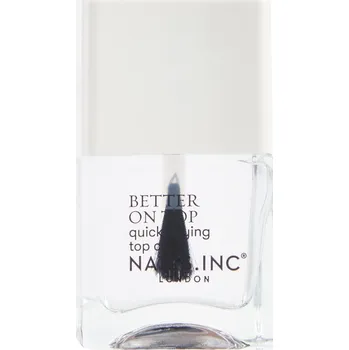 Lak na nehty Nails.Inc Better On Top Quick-Drying Top Coat - Vrchní lak na nehty 14 ml 14 ml
