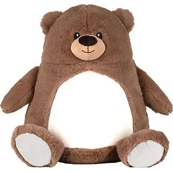 plyšák Mumbles Zippie Plyšový medvěd - 34 cm MM581 Brown L