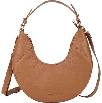 Kabelka Dámská kožená kabelka Bellicci Caradonna - koňak