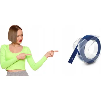 Pásek do tiskárny DYMO 3D páska 1 role * 3 m 9 mm modrá