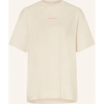 Dámské tričko Oh April Dámské Oversized Tričko Hot Mum, béžová / růžová, 40