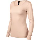 MALFINI MERINO RISE LS 160 dámské tričko Barva: růžová, Velikost: M