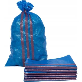 Pytle na odpadky Polypropylenové pytle 50KG 65x105 cm na uhlí, Suť, obilí, odpadky - 100 ks
