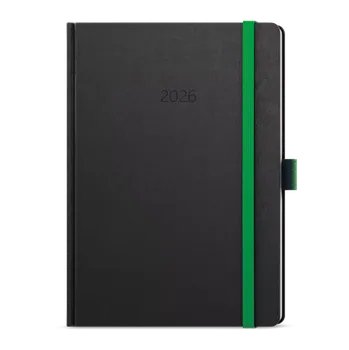 Diář Diář týdenní A5 Nora zelená - blok Oskar