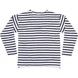 Mantis Unisex triko z organické bavlny P136 White-Navy XL