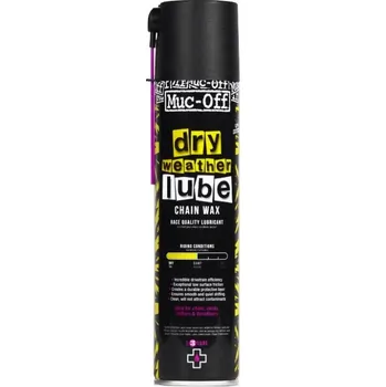 Motorový olej MUC-OFF DRY CHAIN LUBE 400 ml - Mazivo na řetěz s teflonem do sucha
