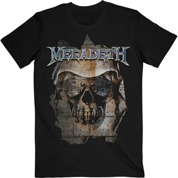 Megadeth Youthanasia Ripped Thru Black 2XL Tričko