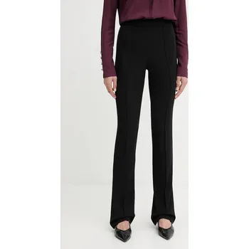 Dámské kalhoty Kalhoty Patrizia Pepe dámské, černá barva, zvony, medium waist, 8P0747 A454 8P0747.A454 99X, vel. 36