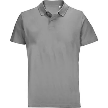 Pánské tričko SOĽS Pulse Unisex polo tričko SL04502 Šedá melanž 3XL