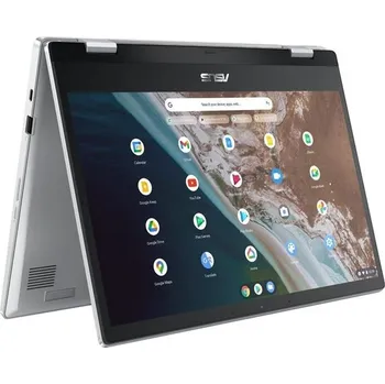 Notebook ASUS Chromebook CX1 Celeron® N5100/8GB/128GB eMMC/14'' FHD/IPS/Touch/2Y PUR/Chrome EDU/stříbná