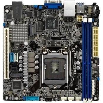 ASUS P11C-I/NGFF2280, Intel® Xeon® E-21XXX (95W), C242, 4DIMM, 2 Intel i210AT+1Mgt LAN, 6 SATA, 1 M.2(2280), mini-ITX
