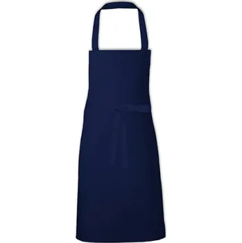 Pracovní zástěra Link Kitchen Wear Klasická grilovací zástěra X1008 Navy -ca. Pantone 2766 80 x 70 cm