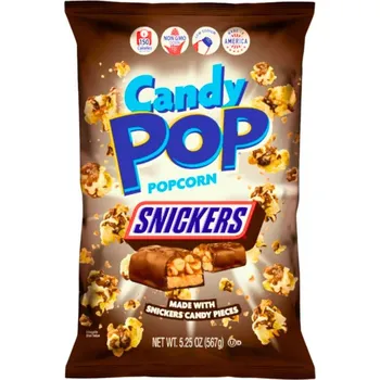 Cukrovinka Candy Pop Snickers Popcorn 149g