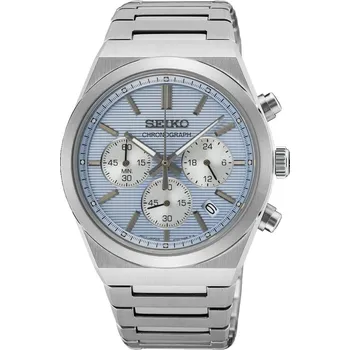 Hodinky Seiko Quartz Chronograph SSB459P1 + prodloužená záruka 5 let + 5 let na výměnu baterie zdarma + možnost výměny do 90 dní