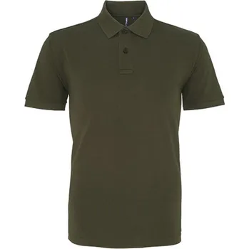 Pánské oblečení Asquith &amp; Fox Pánské polo triko AQ010 Olive S