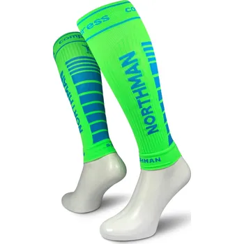 Pánské ponožky Northman Compress ponožky 21 Velikost: 42-47 Zelené Kompresní Návleky