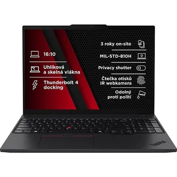 Notebook Lenovo ThinkPad P16s Gen 4 Black 21QR0034CK