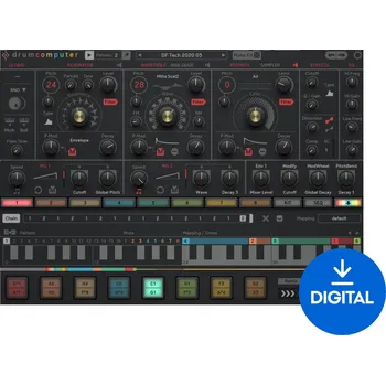 Hudební software SugarBytes DrumComputer (Digitální produkt)