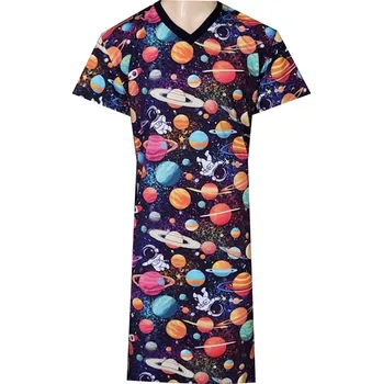 Pánská noční košile Pánská Noční Košile FOLTÝN NK432 Velikost: 4XL, Materiál: Krátký rukáv