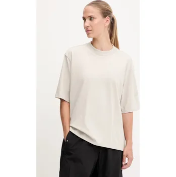 Pánské tričko Bavlněné tričko adidas Essentials JE0001 béžová 01X, vel. XL