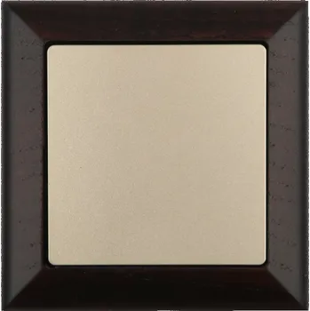 Stavebniny Vypínač tlačítkový strojek + klapka do vícenásobného rámečku