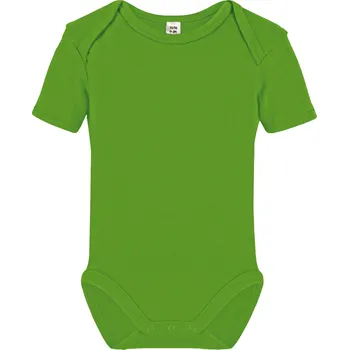Kojenecký body Link Kids Wear Dětské body s krátkým rukávem X940 Lime Green 86-92