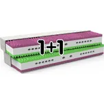 MPO Sendvičové vysoké matrace VERONIKA (2 ks) 90x190 cm Pratelný potah Medico