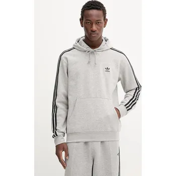 Pánská mikina Mikina adidas Originals 3-Stripes JY1376 šedá 90X, vel. XL