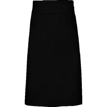 Pracovní zástěra Link Kitchen Wear Kuchařská zástěra Xxl s kapsou X70140P Black 70 x 140 cm