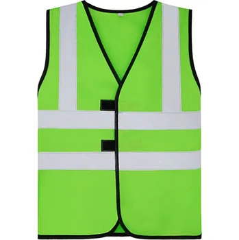 Korntex Esbjerg Dětská bezpečnostní vesta KX127K Neon Green XXS