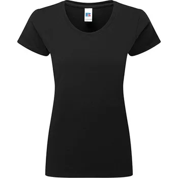 Dámské tričko Russell Dámské triko R-180F-0 Black XS