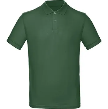 Pánská košile B&amp;C Pánská polokošile PM430 Bottle Green 3XL