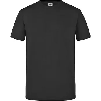 Pánské tričko James&Nicholson Pánské triko JN911 Black M