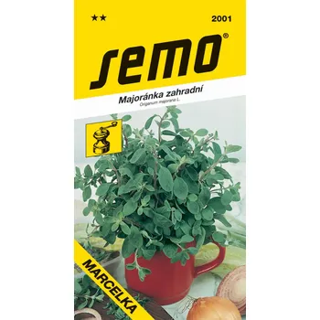 Semeno SEMO Majoránka zahradní Marcelka 0,1 g