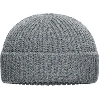 Čepice Daiber Unisex pletená čepice MB7408 Grey Melange one size