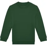 B&C Dětská mikina přes hlavu WK001 Bottle Green 3/4 (98/104)