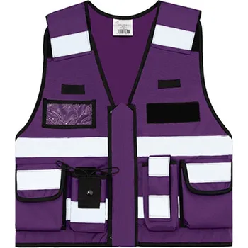 Korntex Bonn Reflexní vesta pro speciální jednotky KX040 Purple XXL/4XL