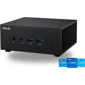 Stolní počítač ASUS PC PN64-BB3012MD i3-1220P 10C/12T 3.30/4.40GHz(28W) bez RAM, bez HDD, M.2Slot+2.5"Slot, Wi-Fi 6, DP, 2xHDMI, bez OS