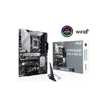 ASUS PRIME Z790-P WIFI D4 / Intel Z790 / LGA1700 / 4x DDR4 / 3x M.2 / HDMI / DP / USB-C / WiFi / ATX
