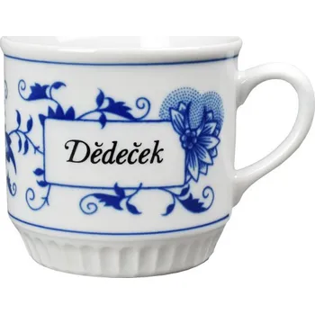 Český Porcelán Dubí Hrnek Leo s nápisem ''dědeček'' 0,30 l