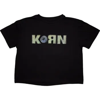 Pánské tričko Korn Doll Issues Black XL Dámské Tričko