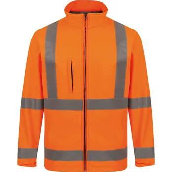 Pánská softshellová bunda Korntex Turku Reflexní softshellová bunda KX807 Signal Orange XL