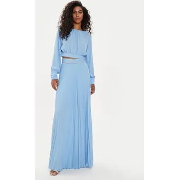 Dámská halenka Liu Jo Halenka CA4409 TS055 Světle modrá Regular Fit 38