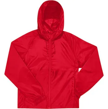 Dámská větrovka B&C Unisex větrovka JG004 Red 3XL