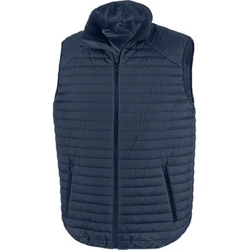 Dámská vesta Result Unisex zateplená vesta - recycled R239X Navy-Navy XXL