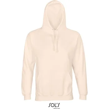 Pánská mikina SOĽS Condor Unisex mikina s kapucí SL03815 Creamy pink XL