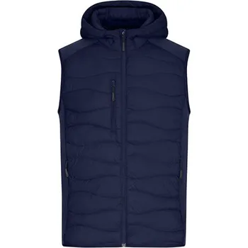 Pánská vesta James&Nicholson Pánská hybridní vesta JN1328 Navy-Navy L